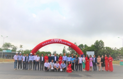 Lễ thông xe nút giao cổng Quốc học - Dự án Ecogarden